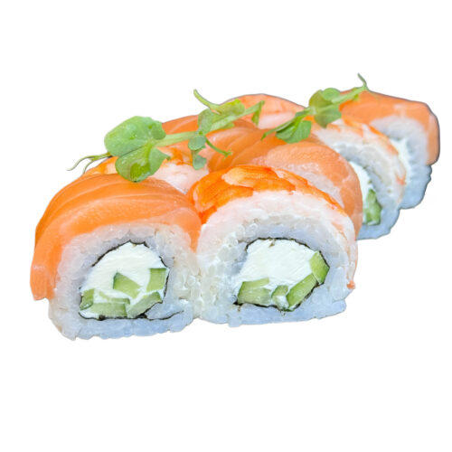 NEW «Мікс рол з лососем та креветкою»