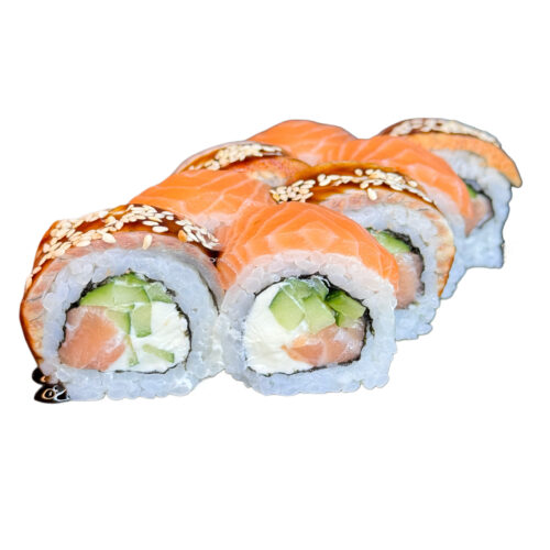 NEW «Мікс рол з лососем та вугрем»